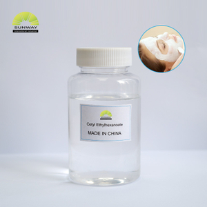 Óleo sintético de grau cosmético, cetil etilhexanoato, para detergente de roupa.