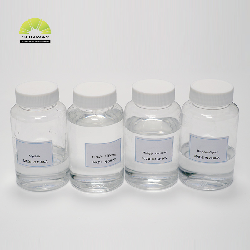 Butilenoglicol líquido de alta qualidade para uso cosmético, com 99% de pureza.