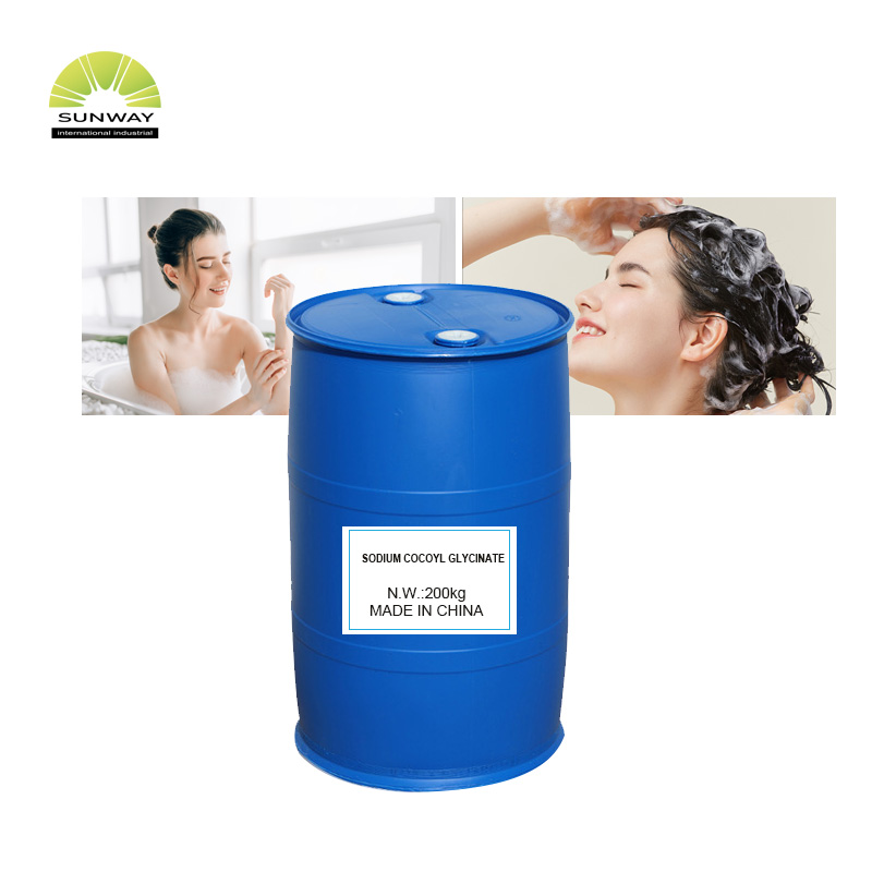Surfactantes para matérias-primas cosméticas Cocoil glicinato de sódio CAS 90387-74-9