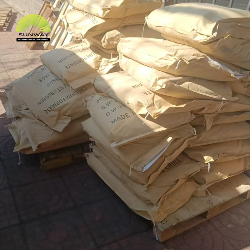 Formiato de cálcio de grau industrial, formiato de cálcio branco em pó cristalino, nanoformiato de cálcio com o melhor preço.