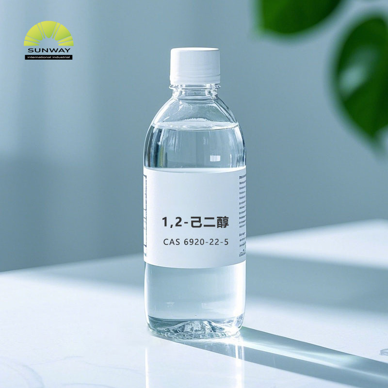 Conservante para matéria-prima de detergente em promoção: 1,2-hexanodiol 99% líquido CAS 6920-22-5