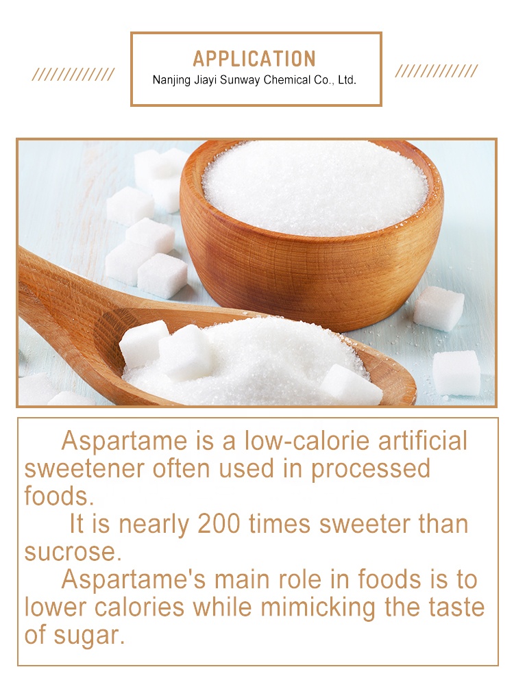 Adoçante a granel 99% forte fabricação de aspartame cas no.22839-47-0