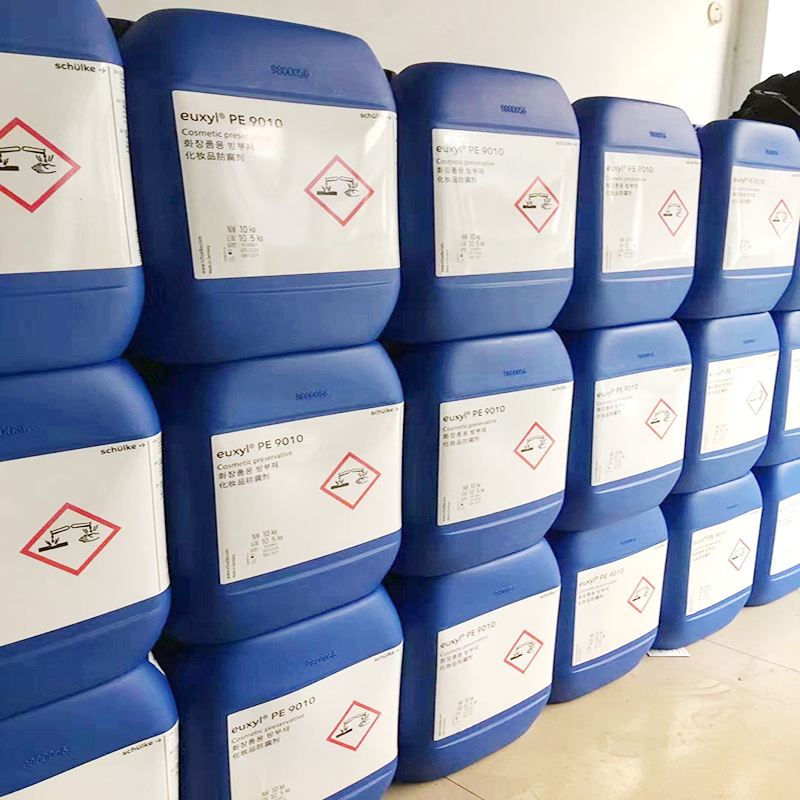 Conservante de grau cosmético, 25 kg/tambor, fenoxietanol líquido e etilhexilglicerina PE9010