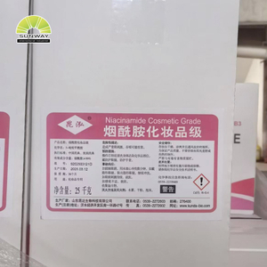 Fornecimento direto da fábrica de matéria-prima cosmética: Niacinamida (Vitamina B3) em pó para sérum clareador