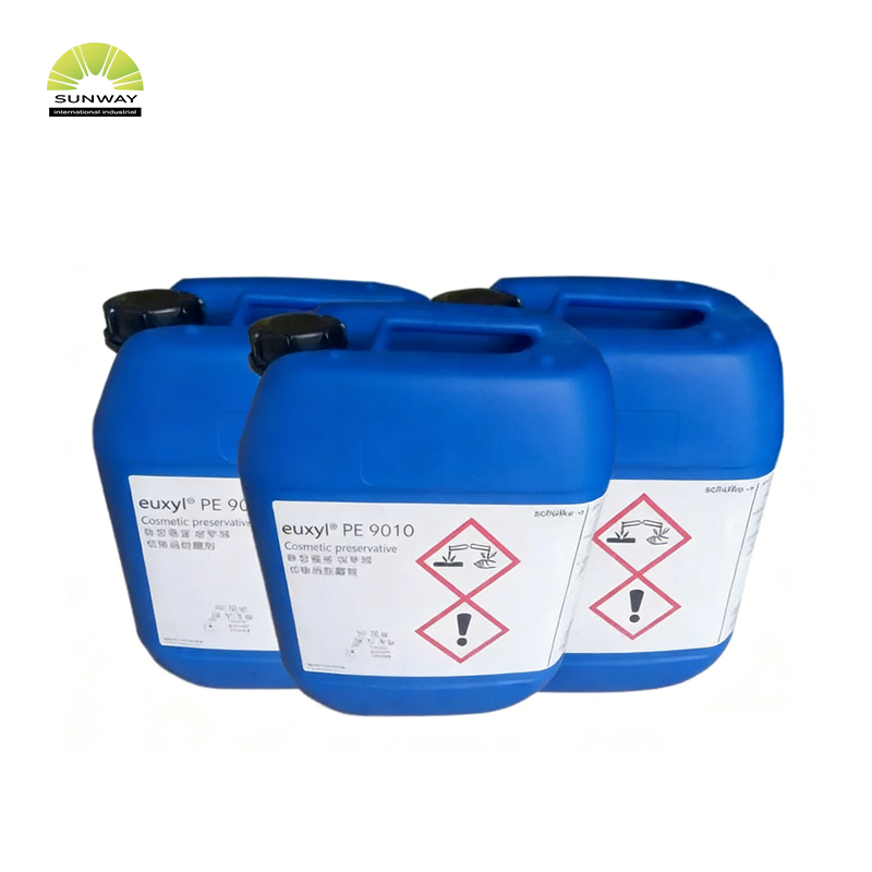 Conservante de grau cosmético, 25 kg/tambor, fenoxietanol líquido e etilhexilglicerina PE9010
