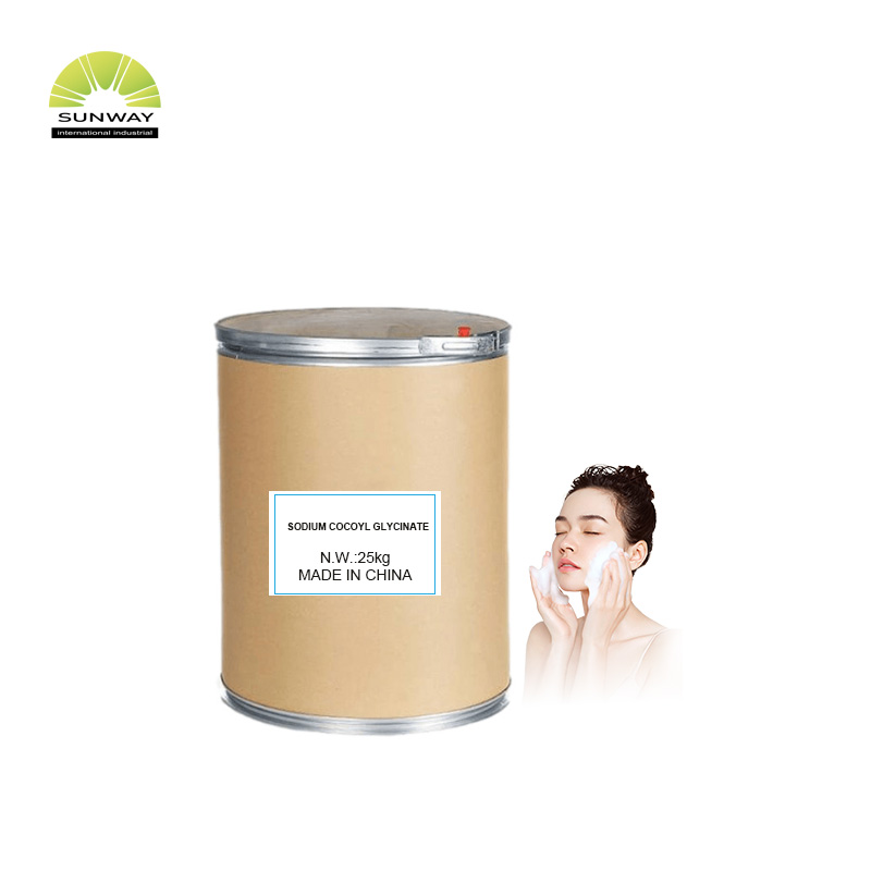 Surfactantes para matérias-primas cosméticas Cocoil glicinato de sódio CAS 90387-74-9