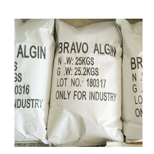 Droga de alta qualidade alginato de sódio grau alimentício usos médicos hidrofílicos pó de alginato de sódio para indústria têxtil espessante para uso têxtil CAS no. 9005-38-3
