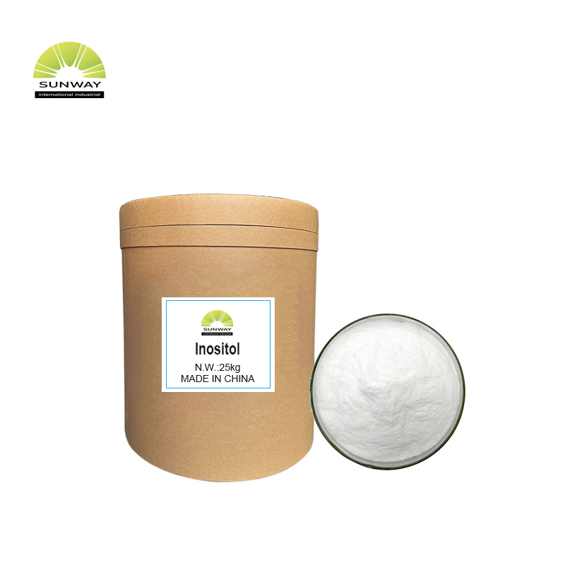 Fornecimento direto da fábrica: pó de inositol de alta qualidade (99%) com amostra grátis disponível.